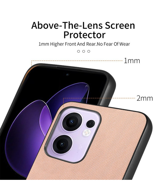 Coque Oppo Reno 13 F/FS 5G / 4G Texture Tissu Premium