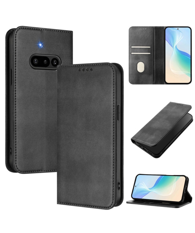 Flip Cover Nothing Phone (3a) Effet Cuir Rétro | GAVEL