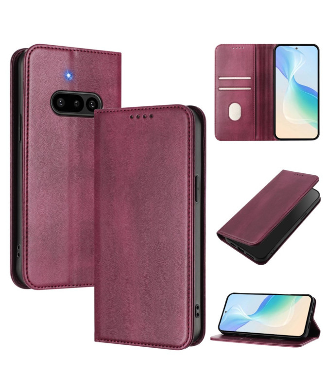 Flip Cover Nothing Phone (3a) Effet Cuir Rétro | GAVEL