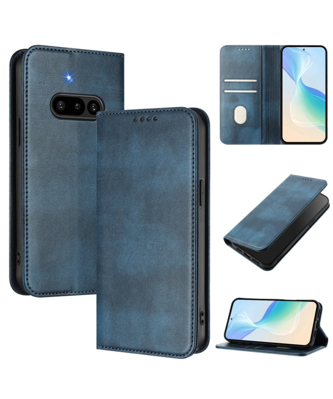 Flip Cover Nothing Phone (3a) Effet Cuir Rétro | GAVEL