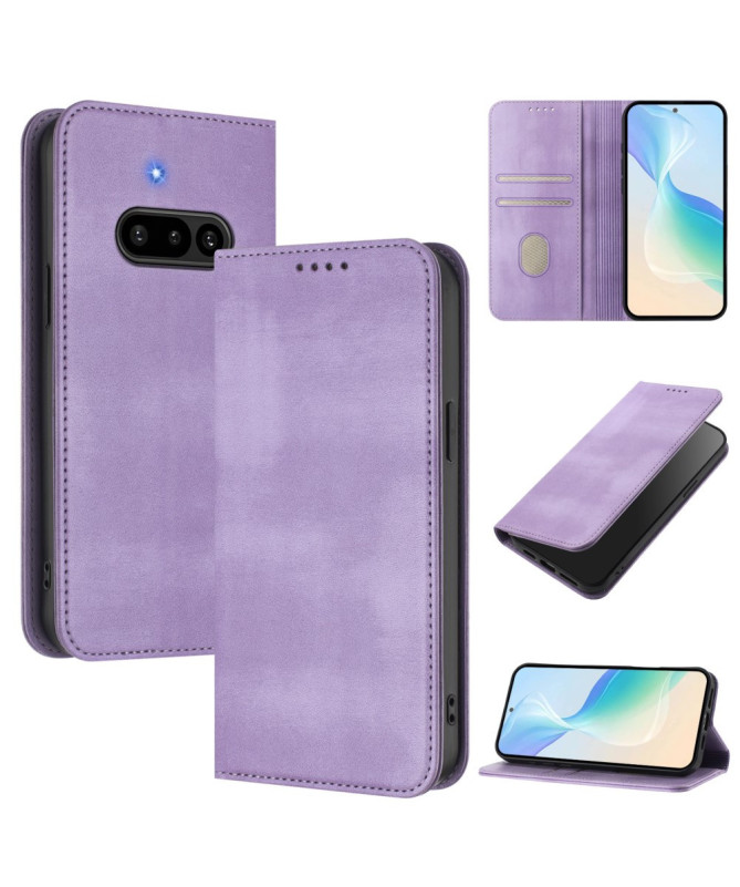 Flip Cover Nothing Phone (3a) Effet Cuir Rétro | GAVEL