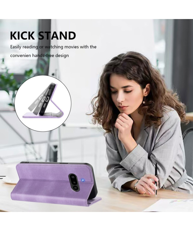 Flip Cover Nothing Phone (3a) Effet Cuir Rétro | GAVEL