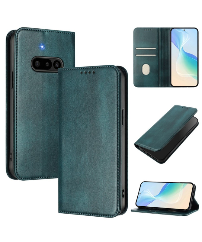 Flip Cover Nothing Phone (3a) Effet Cuir Rétro | GAVEL