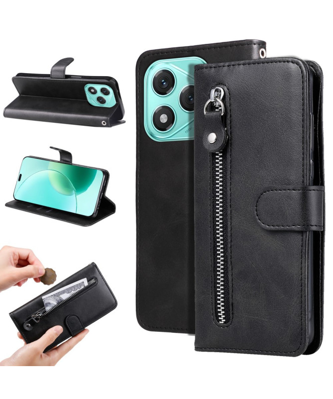 Housse Honor 400 Lite Zipper Pocket effet cuir