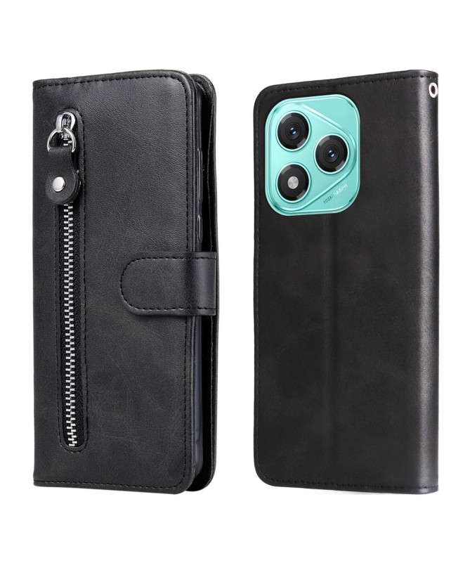 Housse Honor 400 Lite Zipper Pocket effet cuir