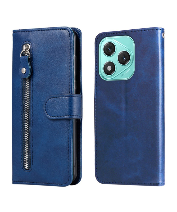 Housse Honor 400 Lite Zipper Pocket effet cuir