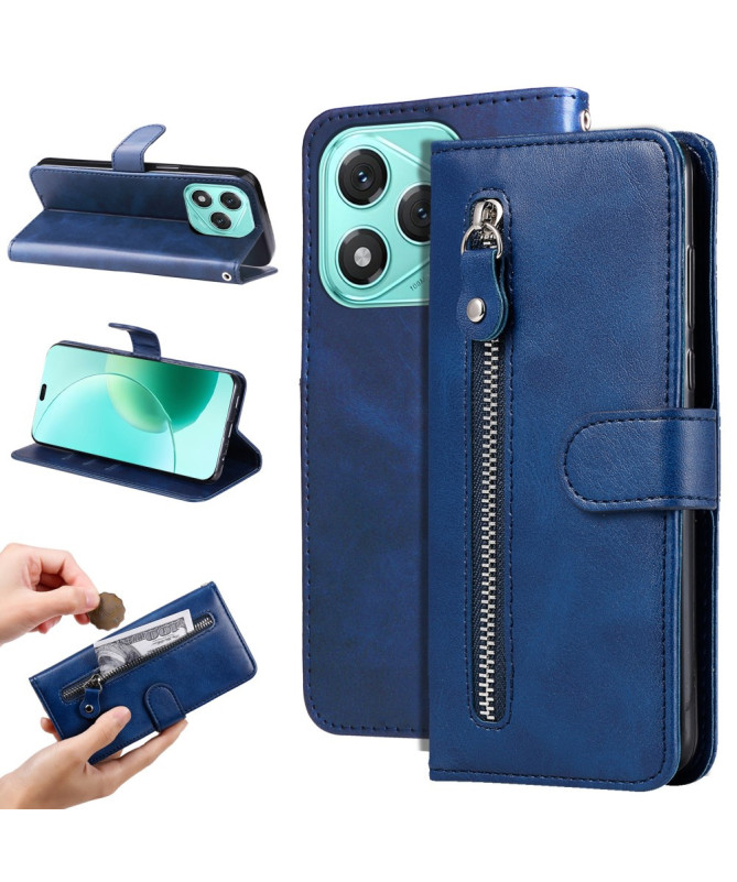 Housse Honor 400 Lite Zipper Pocket effet cuir