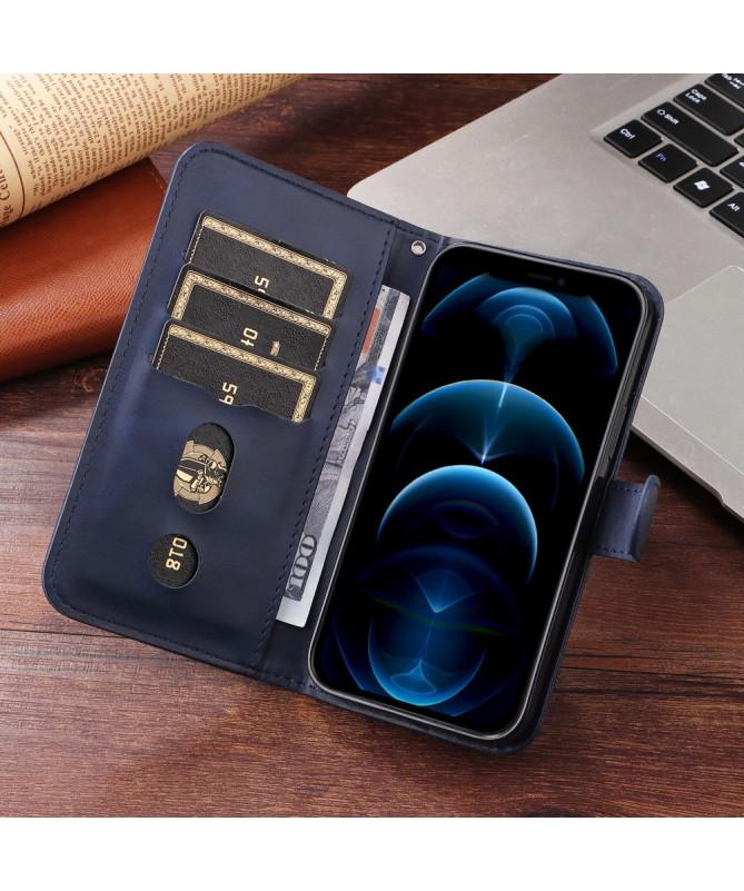 Housse Honor 400 Lite Zipper Pocket effet cuir