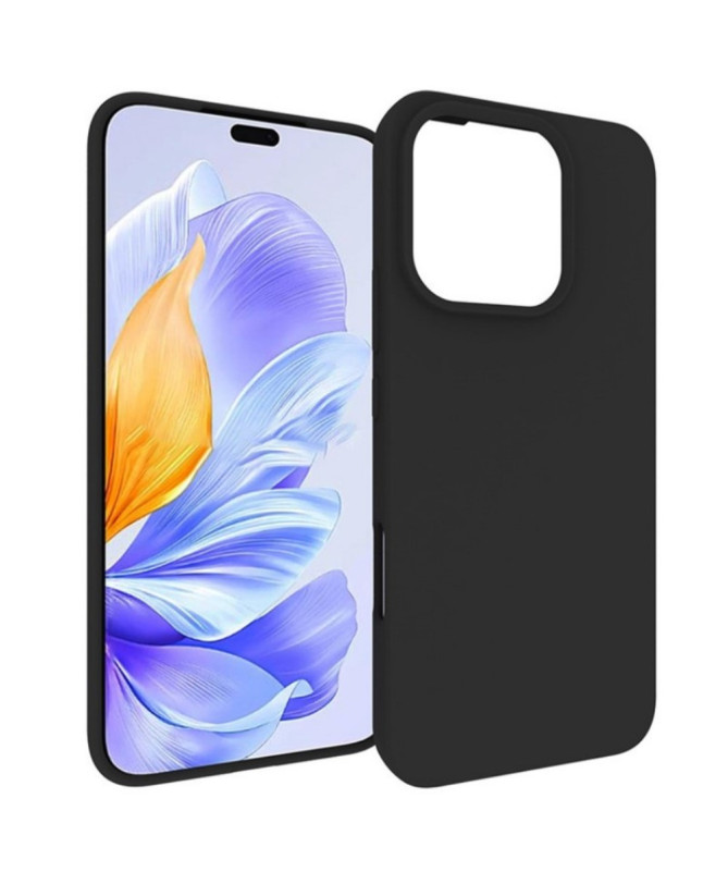 Honor 400 Lite | Coque Noire Mat avec Verre Trempé
