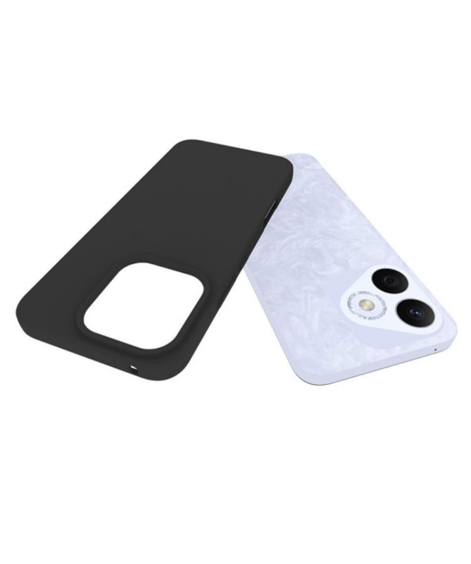 Honor 400 Lite | Coque Noire Mat avec Verre Trempé