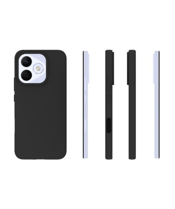 Honor 400 Lite | Coque Noire Mat avec Verre Trempé