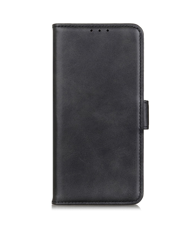 Étui Honor 400 Lite portefeuille revêtement simili cuir mat