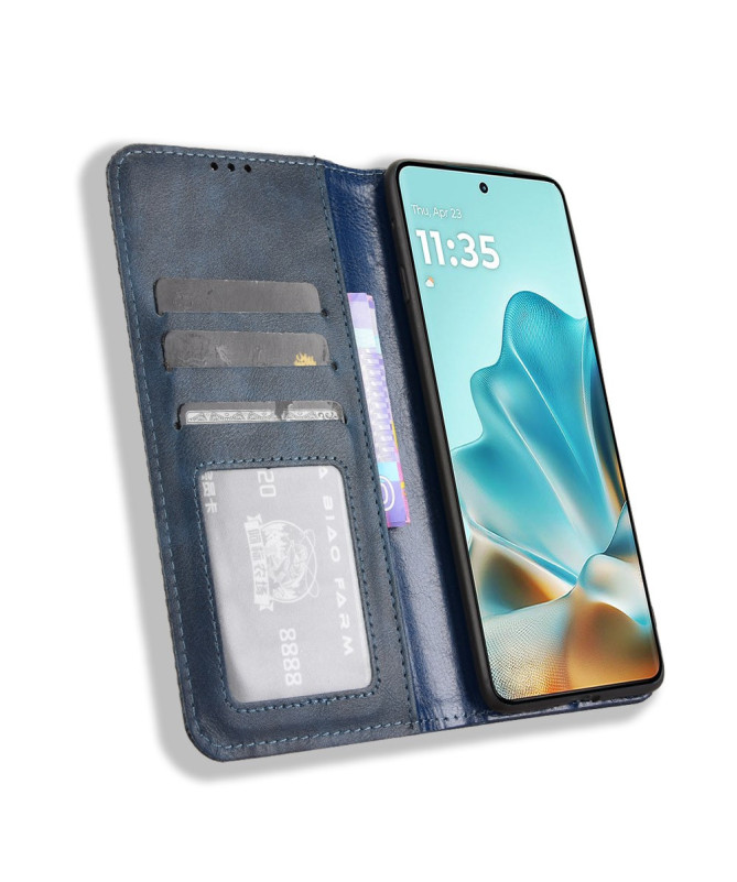 Étui Motorola Edge 60 / 60 Fusion Le Cirénius Style Cuir