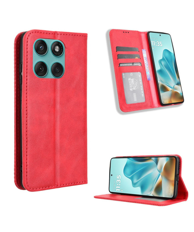 Étui Motorola Edge 60 / 60 Fusion Le Cirénius Style Cuir