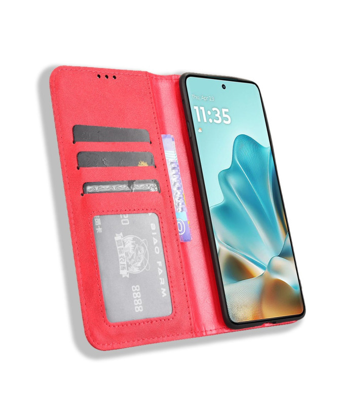 Étui Motorola Edge 60 / 60 Fusion Le Cirénius Style Cuir