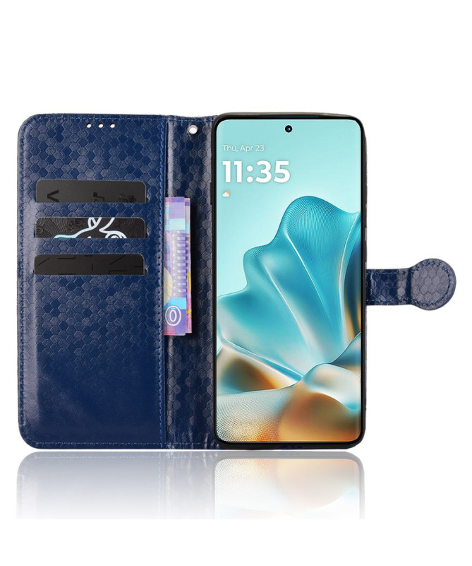 Housse Motorola Edge 60 / 60 Fusion Alvéole Porte-cartes