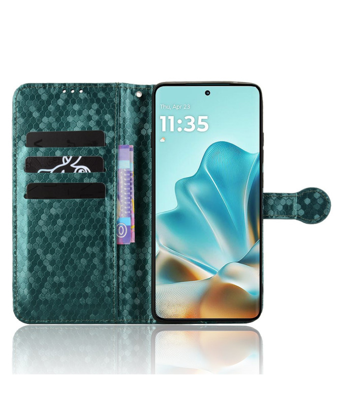 Housse Motorola Edge 60 / 60 Fusion Alvéole Porte-cartes