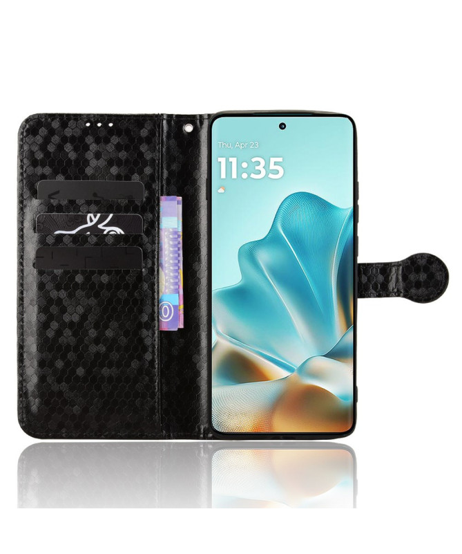 Housse Motorola Edge 60 / 60 Fusion Alvéole Porte-cartes