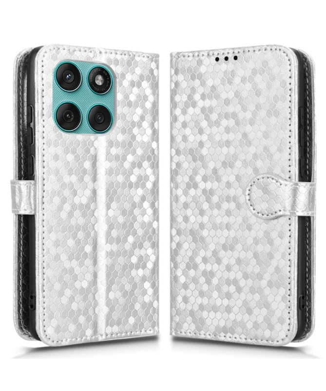 Housse Motorola Edge 60 / 60 Fusion Alvéole Porte-cartes