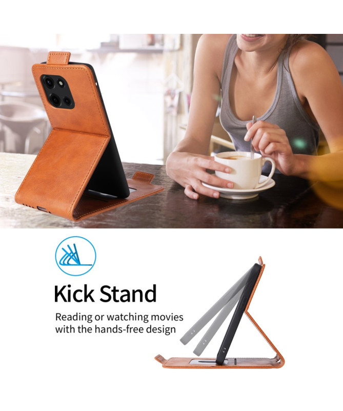 Housse Motorola Edge 60 / 60 Fusion Verticale avec Porte-Carte | MONZA
