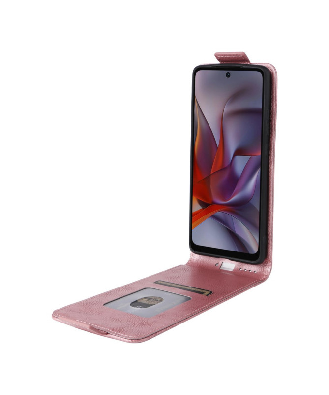 Housse Motorola Edge 60 / 60 Fusion Verticale avec Porte-Carte | MONZA