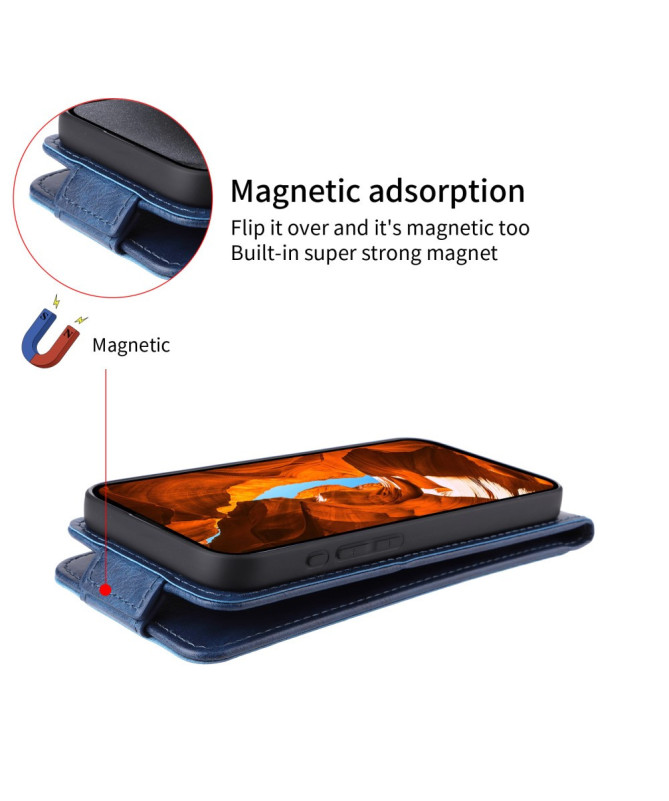 Housse Motorola Edge 60 / 60 Fusion Verticale avec Porte-Carte | MONZA