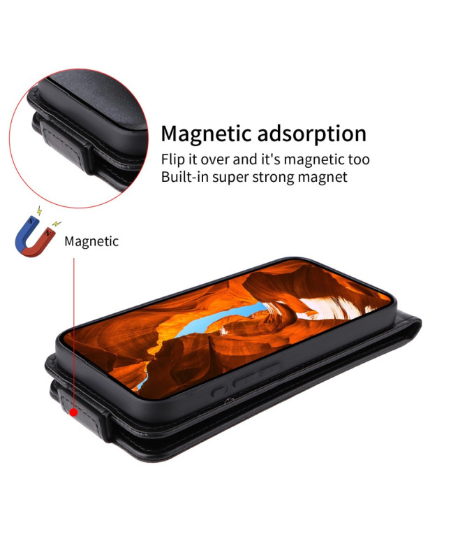 Housse Motorola Edge 60 / 60 Fusion Verticale avec Porte-Carte | MONZA