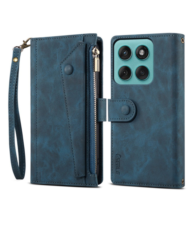 Housse Motorola Edge 60 / 60 Fusion Portefeuille à Lanière | Irène