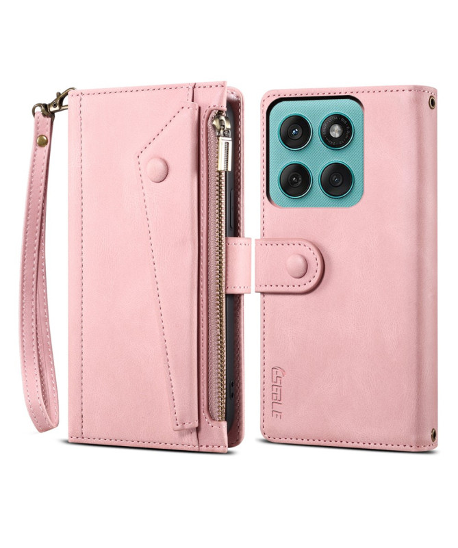 Housse Motorola Edge 60 / 60 Fusion Portefeuille à Lanière | Irène