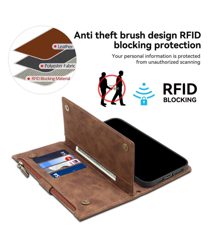 Housse Motorola Edge 60 / 60 Fusion Portefeuille à Lanière | Irène