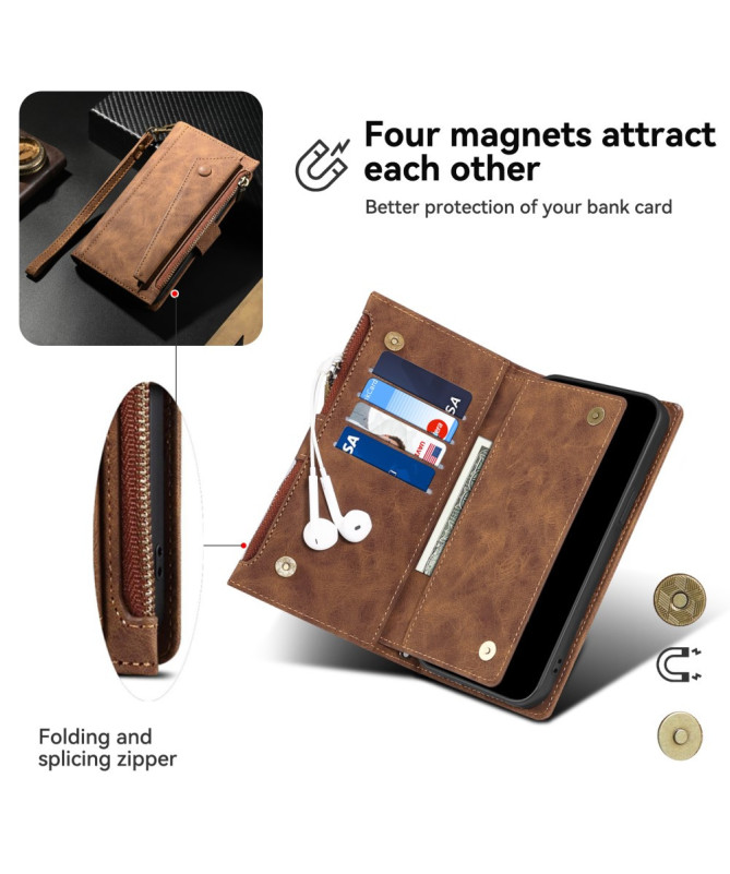 Housse Motorola Edge 60 / 60 Fusion Portefeuille à Lanière | Irène