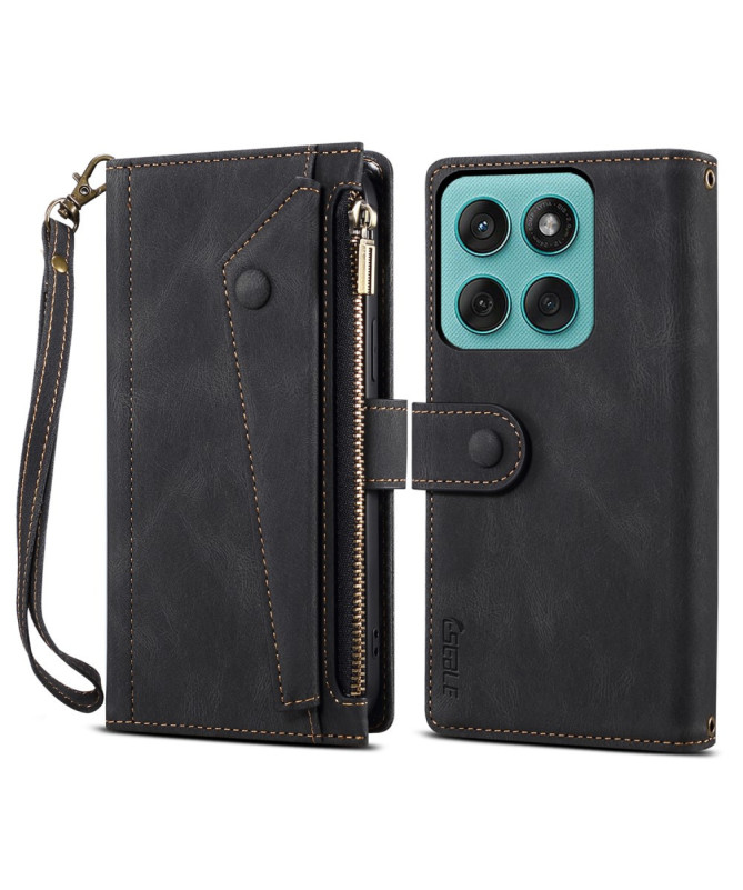 Housse Motorola Edge 60 / 60 Fusion Portefeuille à Lanière | Irène