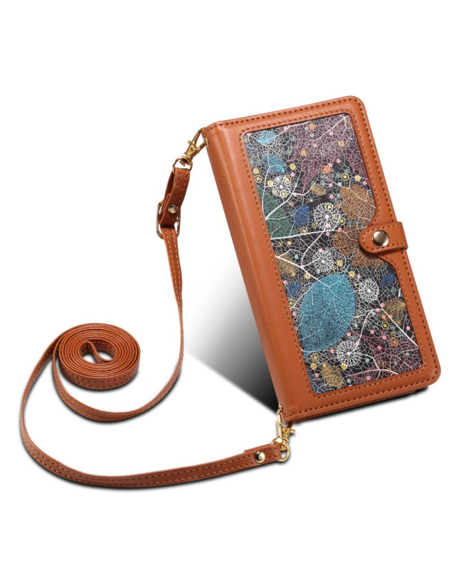 Housse Motorola Edge 60 / 60 Fusion Portefeuille à Lanière | Élise