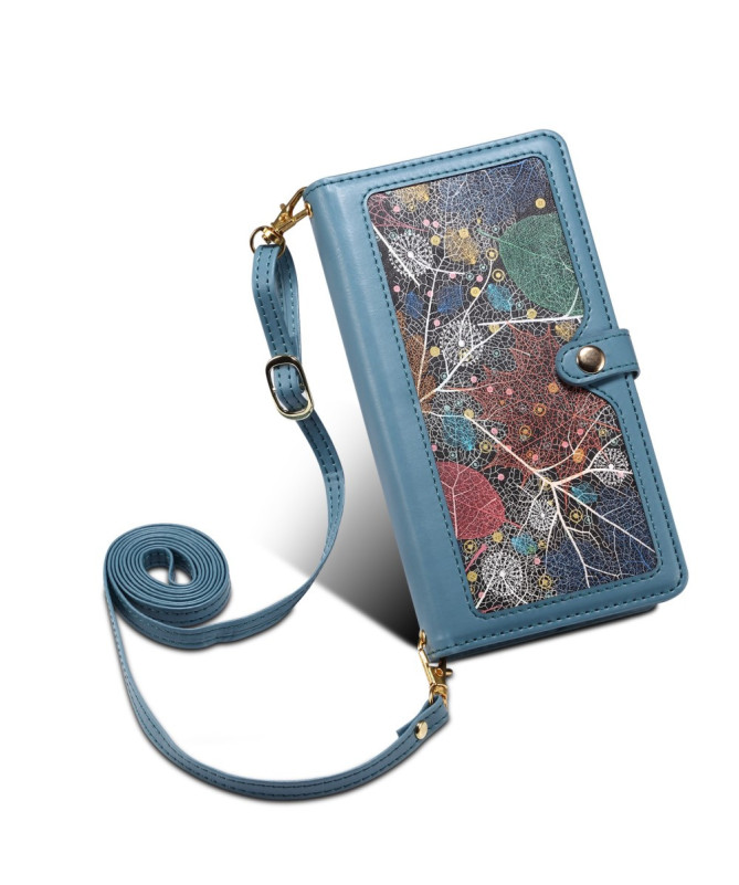 Housse Motorola Edge 60 / 60 Fusion Portefeuille à Lanière | Élodie