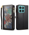 Housse Motorola Edge 60 / 60 Fusion Portefeuille à Lanière | Nocturne