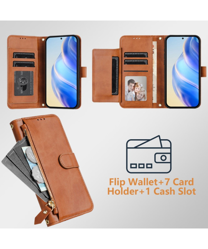 Housse Motorola Edge 60 / 60 Fusion Porte-Cartes à Lanière