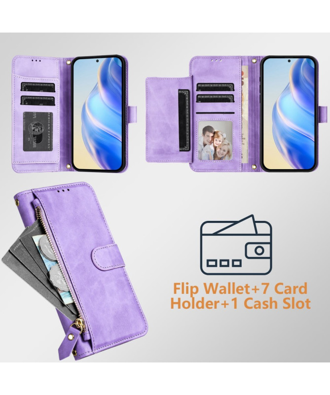 Housse Motorola Edge 60 / 60 Fusion Porte-Cartes à Lanière