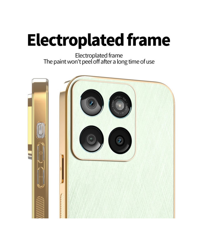 Coque Motorola Edge 60 / 60 Fusion | Style Texturé Soie Anti-Traces