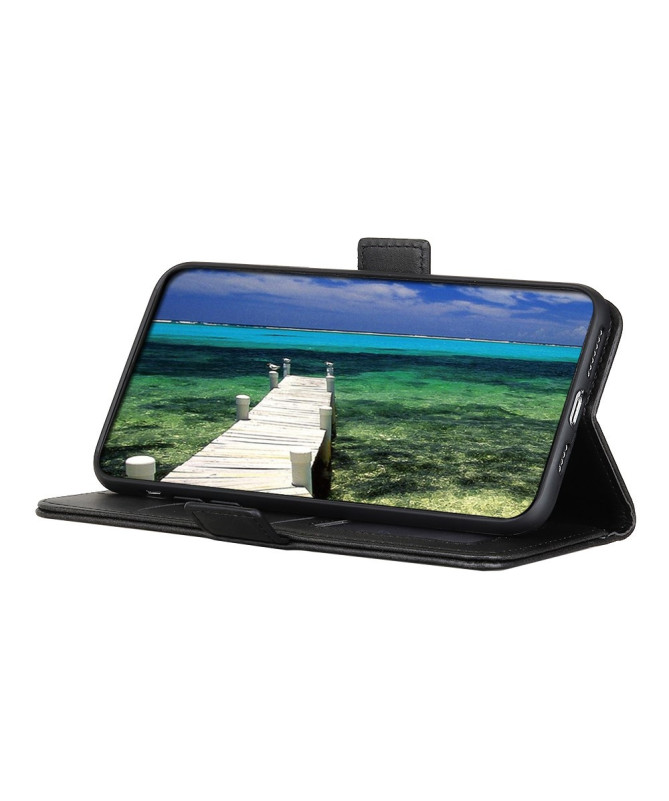 Étui Motorola Edge 60 / 60 Fusion portefeuille revêtement simili cuir 
