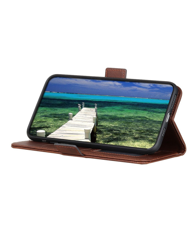 Étui Motorola Edge 60 / 60 Fusion portefeuille revêtement simili cuir 