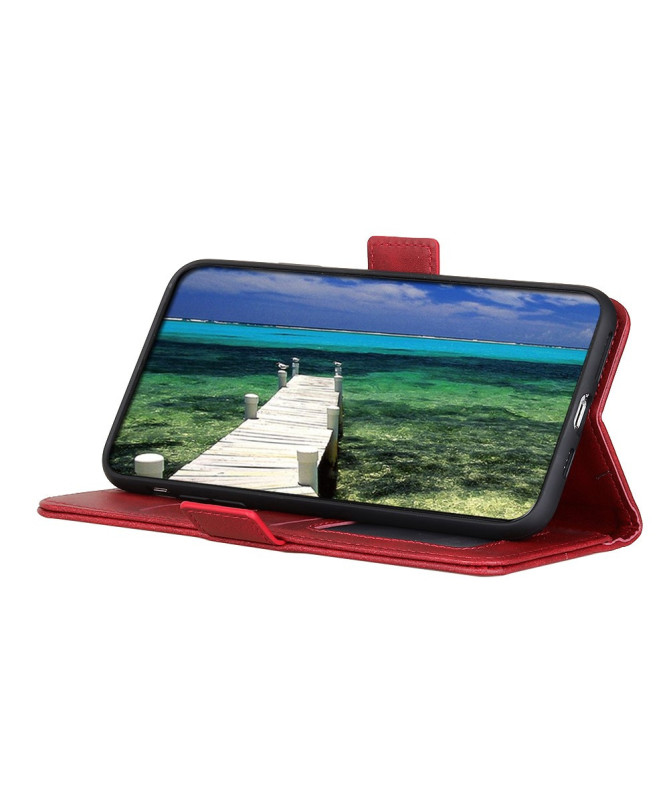 Étui Motorola Edge 60 / 60 Fusion portefeuille revêtement simili cuir 