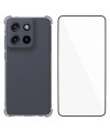 Pack Motorola Edge 60 Fusion Coque Transparente + Verre Trempé