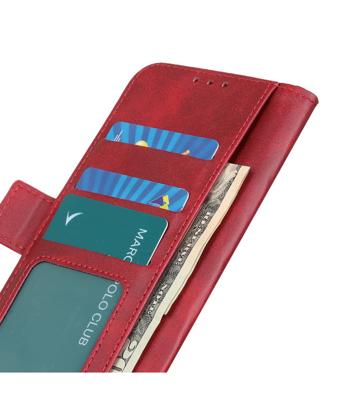 Étui Motorola Edge 60 / 60 Fusion portefeuille revêtement simili cuir 