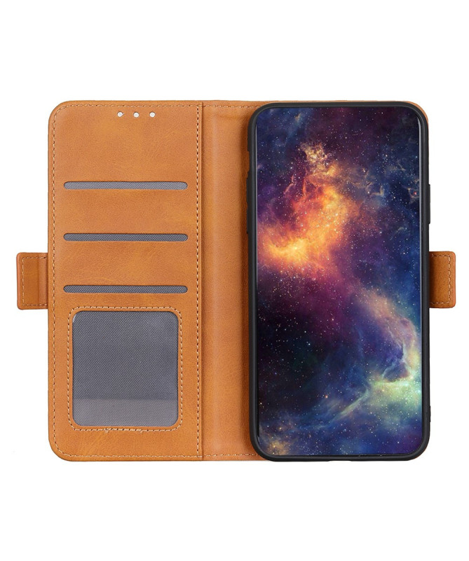 Étui Motorola Edge 60 / 60 Fusion portefeuille revêtement simili cuir 