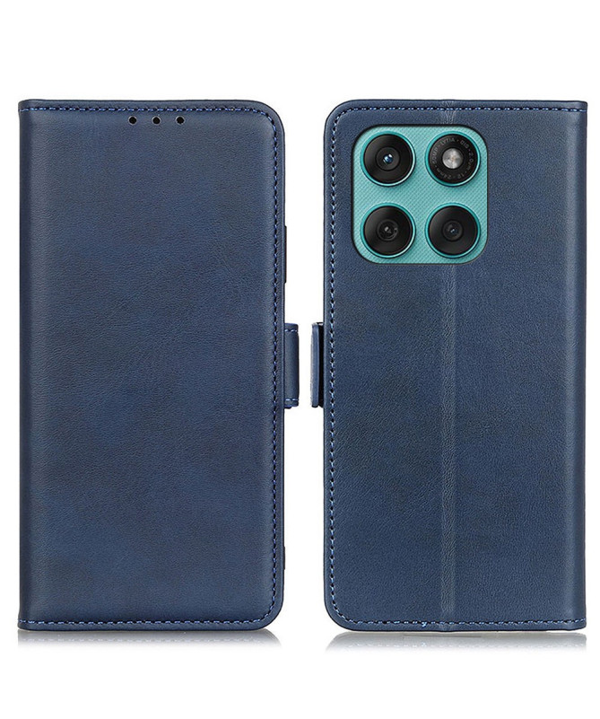 Étui Motorola Edge 60 / 60 Fusion portefeuille revêtement simili cuir 