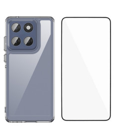 Coque Motorola Edge 60 Fusion | Crystal Defense avec Verre Trempé