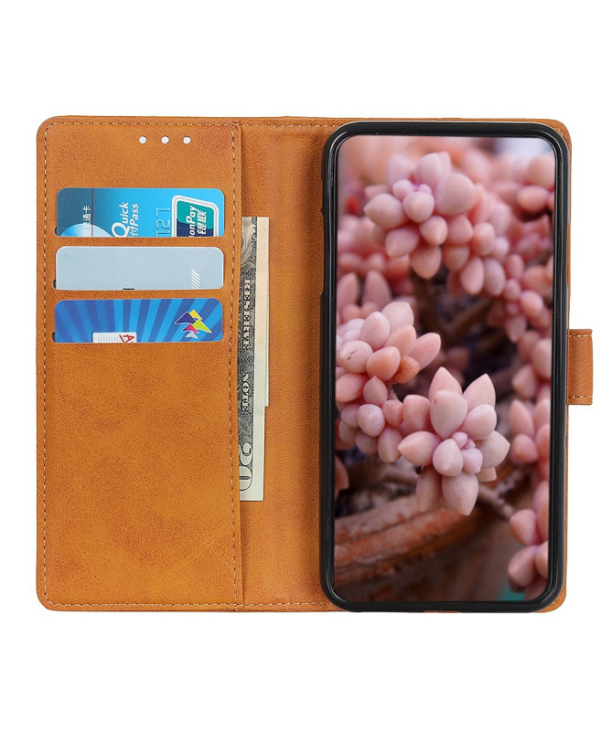 Housse Motorola Edge 60 / 60 Fusion effet cuir mat | Marius