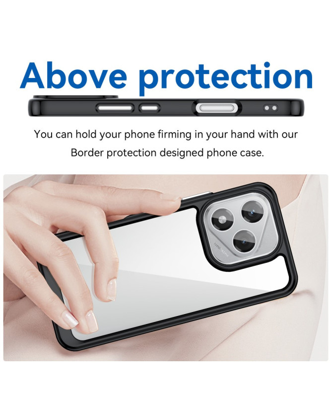Coque Honor 400 Lite Transparente Contour Couleuré