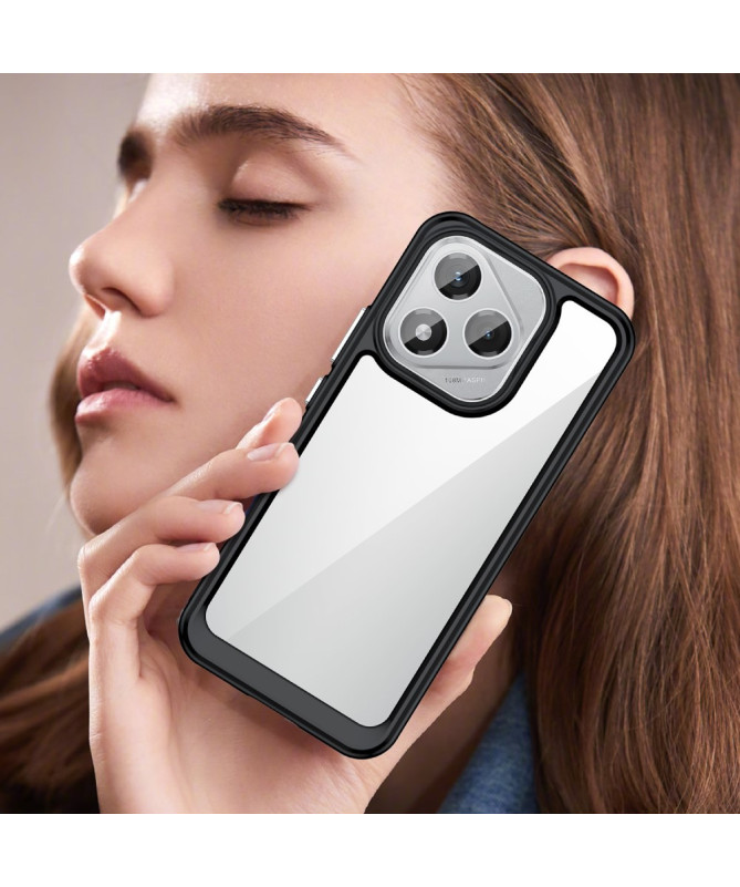 Coque Honor 400 Lite Transparente Contour Couleuré