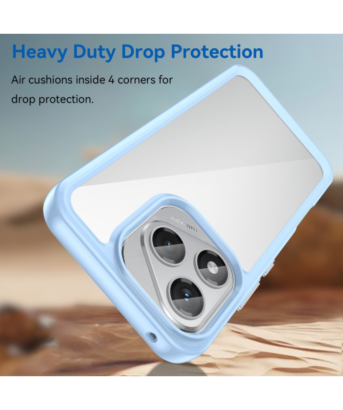 Coque Honor 400 Lite Transparente Contour Couleuré